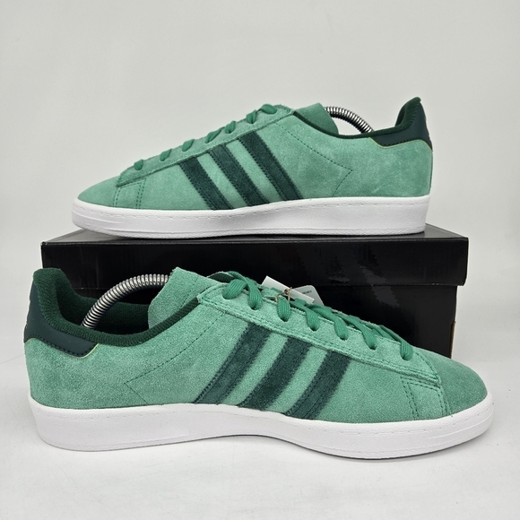 New Adidas Campus ADV \'Court Green\' Men\'s Skateboarding Shoes Size 11 main image 4